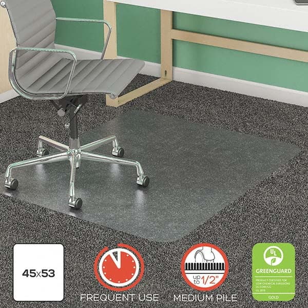 Deflect-o - Chair Mats Style: Beveled Edge Shape: Rectangular - Industrial Tool & Supply