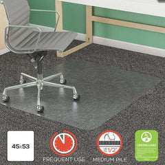 Deflect-o - Chair Mats Style: Beveled Edge Shape: Rectangular - Industrial Tool & Supply