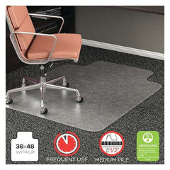 Deflect-o - Chair Mats Style: Beveled Edge Shape: Rectangular - Industrial Tool & Supply