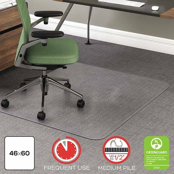 Deflect-o - Chair Mats Style: Beveled Edge Shape: Rectangular - Industrial Tool & Supply
