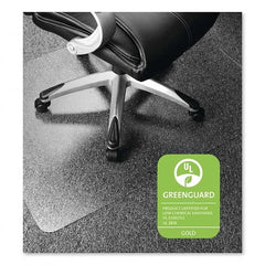 Floortex - Chair Mats Style: Straight Edge Shape: Rectangular - Industrial Tool & Supply