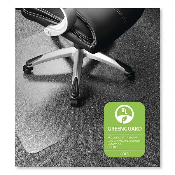 Floortex - Chair Mats Style: Straight Edge Shape: Rectangular - Industrial Tool & Supply