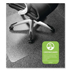 Floortex - Chair Mats Style: Straight Edge Shape: Rectangular - Industrial Tool & Supply