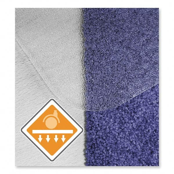 Floortex - Chair Mats Style: Straight Edge Shape: Rectangular - Industrial Tool & Supply