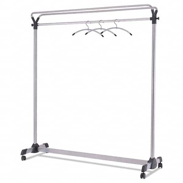 Alba - Coat Racks, Hooks & Shelving Type: Floor Rack Number of Hooks: 2 - Industrial Tool & Supply