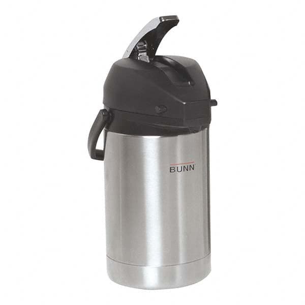Bunn - Coffee, Tea & Accessories Breakroom Accessory Type: Carafe Breakroom Accessory Description: 2.5 Liter Lever Action Airpot - Industrial Tool & Supply