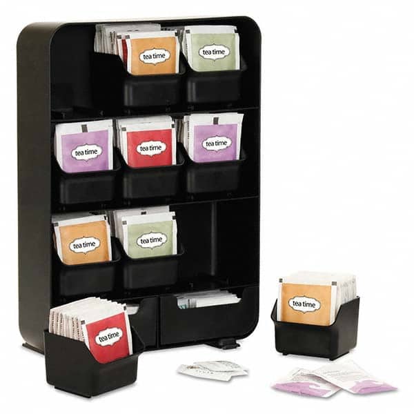 Mind Reader - Coffee, Tea & Accessories Breakroom Accessory Type: Tea Bag Holder Breakroom Accessory Description: Baggy Nine-Drawer Tea Bag and Accessory Holder - Industrial Tool & Supply