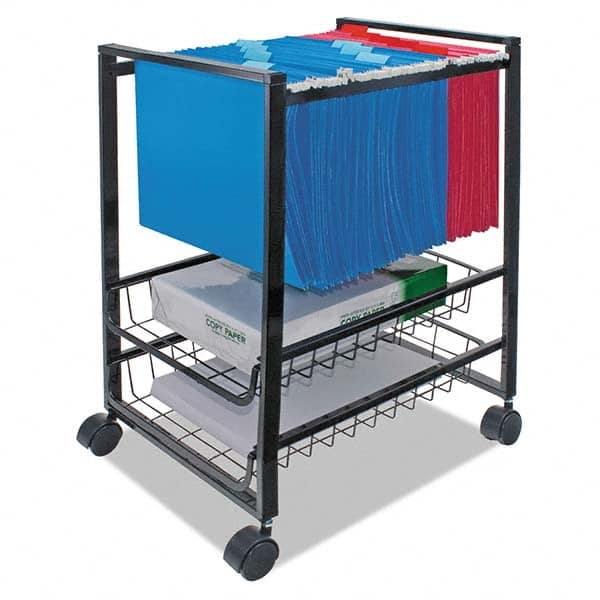 ADVANTUS - Compartment Storage Boxes & Bins Type: File Boxes-Portable Number of Compartments: 2.000 - Industrial Tool & Supply