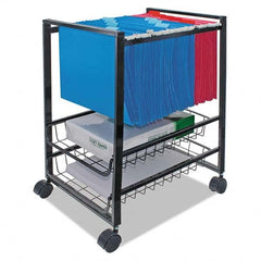 ADVANTUS - Compartment Storage Boxes & Bins Type: File Boxes-Portable Number of Compartments: 2.000 - Industrial Tool & Supply