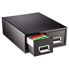 SteelMaster - Compartment Storage Boxes & Bins Type: Index Card Cabinet w/Pull Drawer Number of Compartments: 1.000 - Industrial Tool & Supply