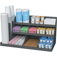 Mind Reader - Condiments & Dispensers Breakroom Accessory Type: Condiment Dispenser Breakroom Accessory Description: Extra Large Coffee Condiment and Accessory Organizer - Industrial Tool & Supply
