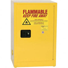 Eagle - Safety Cabinets Hazardous Chemical Type: Flammable and Combustible Liquids Color: Yellow - Industrial Tool & Supply