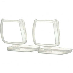 3M - Half & Full Facepiece Retainers, Covers & Adapters Type: Filter Retainer Color: Clear - Industrial Tool & Supply