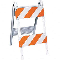 VizCon - Traffic Barricades Type: Type 2 Barricade Barricade Height (Inch): 45 - Industrial Tool & Supply