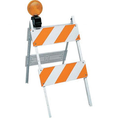 VizCon - Traffic Barricades Type: Type 2 Barricade Barricade Height (Inch): 45 - Industrial Tool & Supply