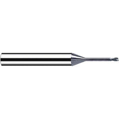 Fraisa - 0.5mm Diam 2 Flute Solid Carbide 0.05mm Corner Radius End Mill - Industrial Tool & Supply