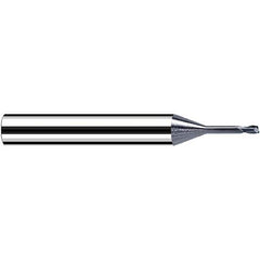 Fraisa - 0.5mm Diam 2 Flute Solid Carbide 0.1mm Corner Radius End Mill - Industrial Tool & Supply