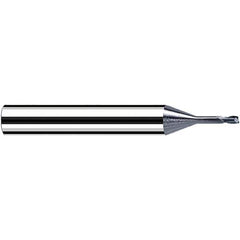 Fraisa - 0.8mm Diam 2 Flute Solid Carbide 0.1mm Corner Radius End Mill - Industrial Tool & Supply
