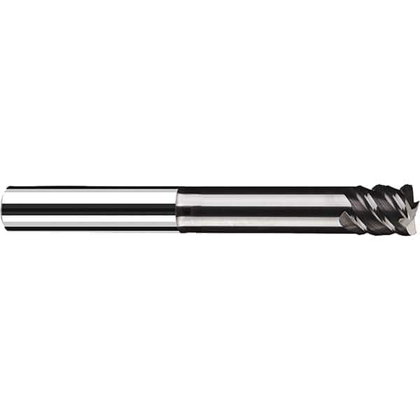 Fraisa - 3/8" Diam 6 Flute Solid Carbide 0.02" Corner Radius End Mill - Industrial Tool & Supply