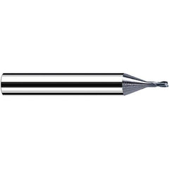 Fraisa - 0.4mm Diam 2 Flute Solid Carbide 0.05mm Corner Radius End Mill - Industrial Tool & Supply