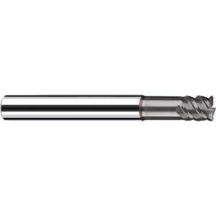 Fraisa - 3/8" Diam 6 Flute Solid Carbide 0.02" Corner Radius End Mill - Industrial Tool & Supply