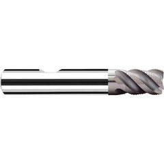Fraisa - 1/2" Diam, 5/8" LOC, 4 Flute Solid Carbide Roughing Square End Mill - Industrial Tool & Supply