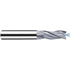 Fraisa - 25mm Diam, 44mm LOC, 3 Flute Solid Carbide Roughing Square End Mill - Industrial Tool & Supply