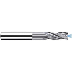 Fraisa - 8mm Diam, 18mm LOC, 3 Flute Solid Carbide Roughing Square End Mill - Industrial Tool & Supply