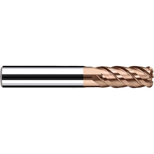 Fraisa - 1/8" Diam 4 Flute Solid Carbide 0.02" Corner Radius End Mill - Industrial Tool & Supply