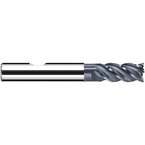 Fraisa - 3mm Diam 4 Flute Solid Carbide 0.05mm Corner Radius End Mill - Industrial Tool & Supply