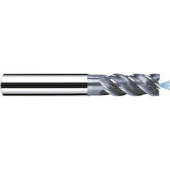 Fraisa - 1/4" Diam 4 Flute Solid Carbide 0.006" Corner Radius End Mill - Industrial Tool & Supply