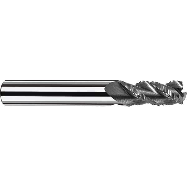 Fraisa - 5/8" Diam, 1-1/4" LOC, 3 Flute Solid Carbide Roughing Square End Mill - Industrial Tool & Supply