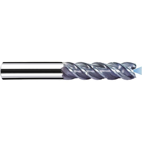 Fraisa - 3/16" Diam 4 Flute Solid Carbide 0.004" Corner Radius End Mill - Industrial Tool & Supply