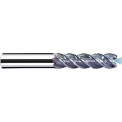 Fraisa - 3/16" Diam 4 Flute Solid Carbide 0.004" Corner Radius End Mill - Industrial Tool & Supply