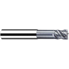 Fraisa - 4mm, 5mm LOC, 57mm OAL, 4 Flute Solid Carbide Square End Mill - Industrial Tool & Supply