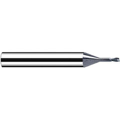 Fraisa - 1mm, 1mm LOC, 57mm OAL, 2 Flute Solid Carbide Square End Mill - Industrial Tool & Supply