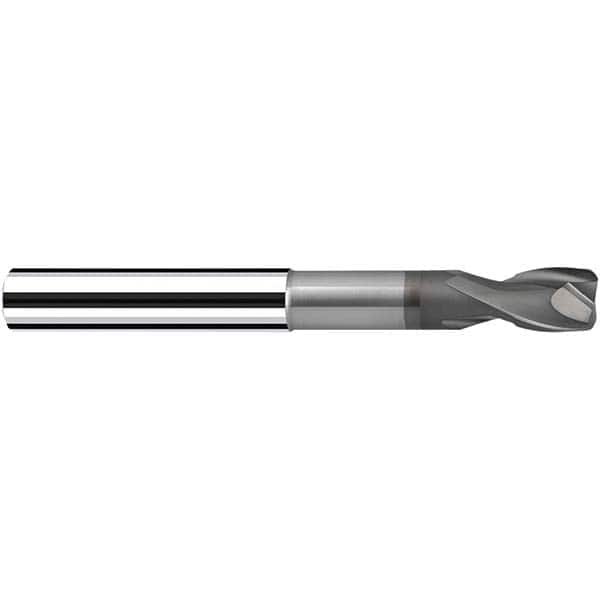 Fraisa - 8mm Diam 2 Flute Solid Carbide 1mm Corner Radius End Mill - Industrial Tool & Supply