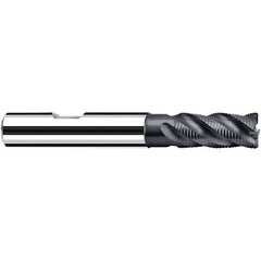 Fraisa - 12mm, 26mm LOC, 83mm OAL, 4 Flute Solid Carbide Square End Mill - Industrial Tool & Supply