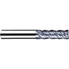 Fraisa - 1/2, 1-1/4" LOC, 1/2" Shank Diam, 3-1/4" OAL, 4 Flute Solid Carbide Square End Mill - Industrial Tool & Supply
