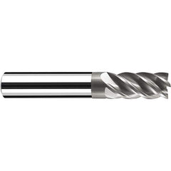 Fraisa - 5/8, 1-1/4" LOC, 5/8" Shank Diam, 3-1/2" OAL, 5 Flute Solid Carbide Square End Mill - Industrial Tool & Supply