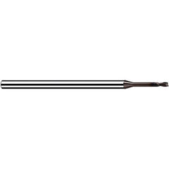 Fraisa - 1.2mm Diam 2 Flute Solid Carbide 0.2mm Corner Radius End Mill - Industrial Tool & Supply