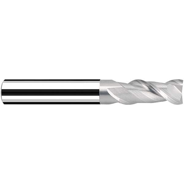 Fraisa - 3mm, 8mm LOC, 57mm OAL, 2 Flute Solid Carbide Square End Mill - Industrial Tool & Supply