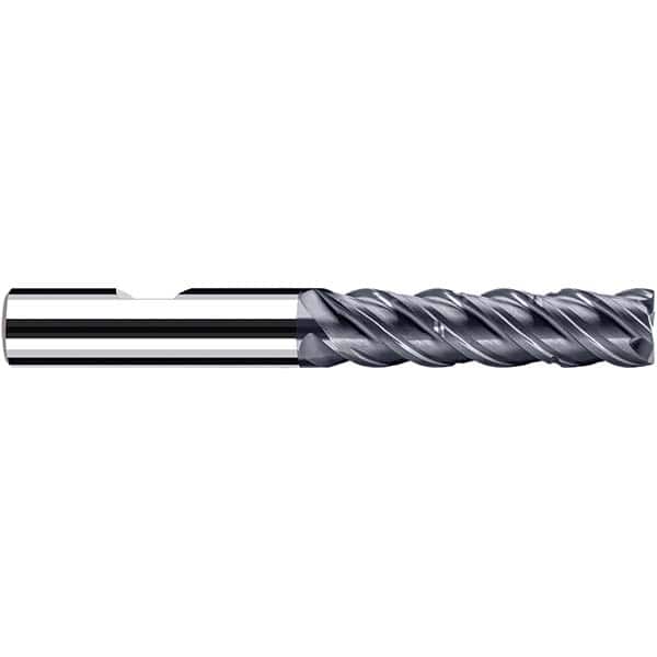 Fraisa - 6mm, 21mm LOC, 63mm OAL, 4 Flute Solid Carbide Square End Mill - Industrial Tool & Supply