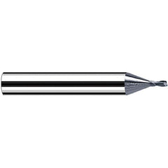 Fraisa - 1mm, 6mm LOC, 57mm OAL, 2 Flute Solid Carbide Square End Mill - Industrial Tool & Supply
