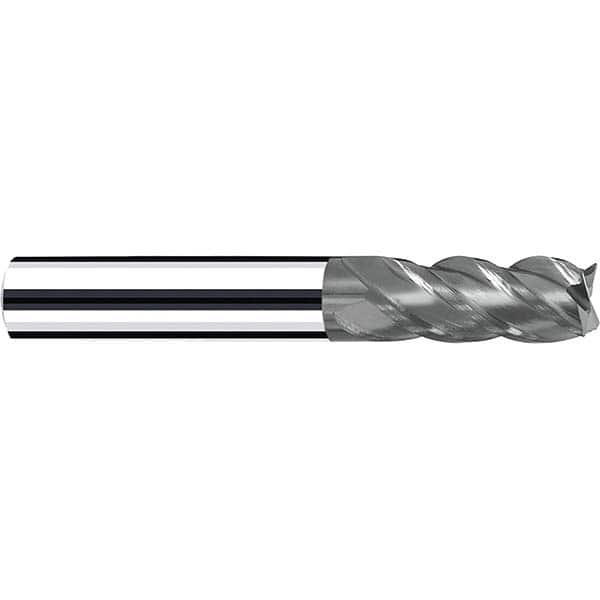 Fraisa - 5/8, 1-1/4" LOC, 5/8" Shank Diam, 3-1/2" OAL, 4 Flute Solid Carbide Square End Mill - Industrial Tool & Supply