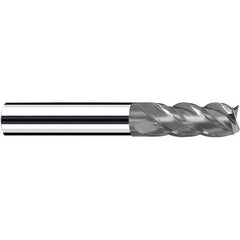 Fraisa - 5/8, 1-1/4" LOC, 5/8" Shank Diam, 3-1/2" OAL, 4 Flute Solid Carbide Square End Mill - Industrial Tool & Supply