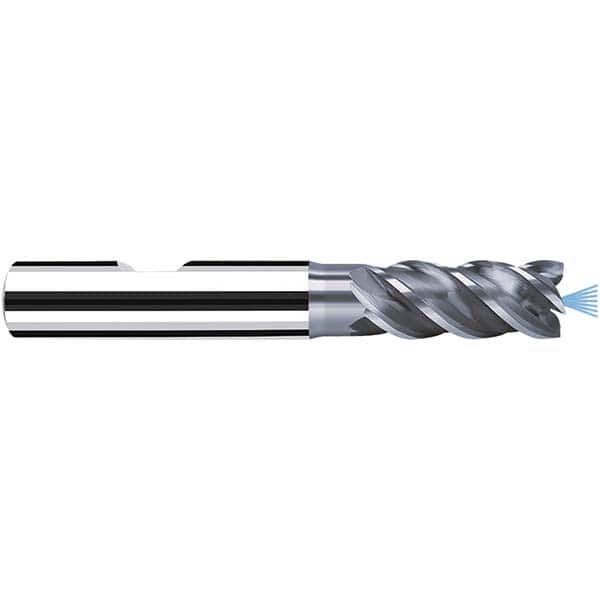 Fraisa - 12mm Diam 4 Flute Solid Carbide 0.2mm Corner Radius End Mill - Industrial Tool & Supply