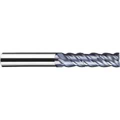 Fraisa - 1/2, 1-1/2" LOC, 1/2" Shank Diam, 3-3/4" OAL, 4 Flute Solid Carbide Square End Mill - Industrial Tool & Supply