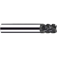 Fraisa - 1/2, 9/16" LOC, 1/2" Shank Diam, 3-1/4" OAL, 4 Flute Solid Carbide Square End Mill - Industrial Tool & Supply