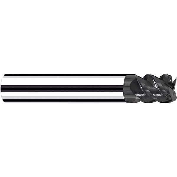 Fraisa - 1/4, 5/16" LOC, 1/4" Shank Diam, 2-1/2" OAL, 4 Flute Solid Carbide Square End Mill - Industrial Tool & Supply